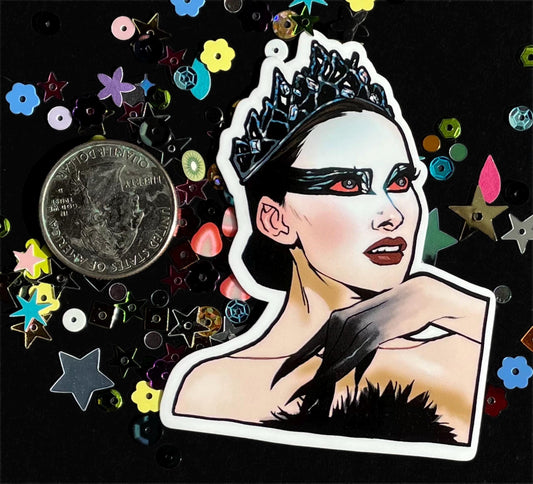 Black Swan 2 Sticker