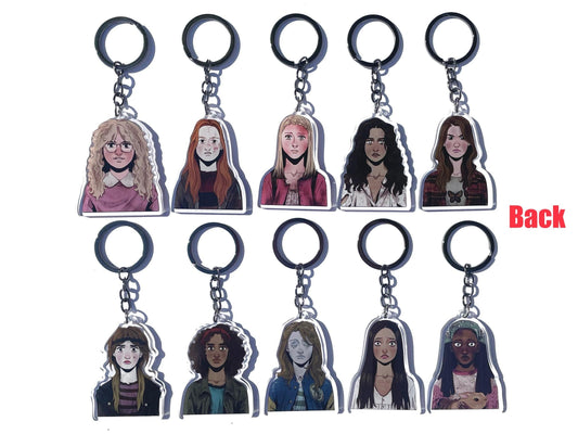 Soccer Team Keychains