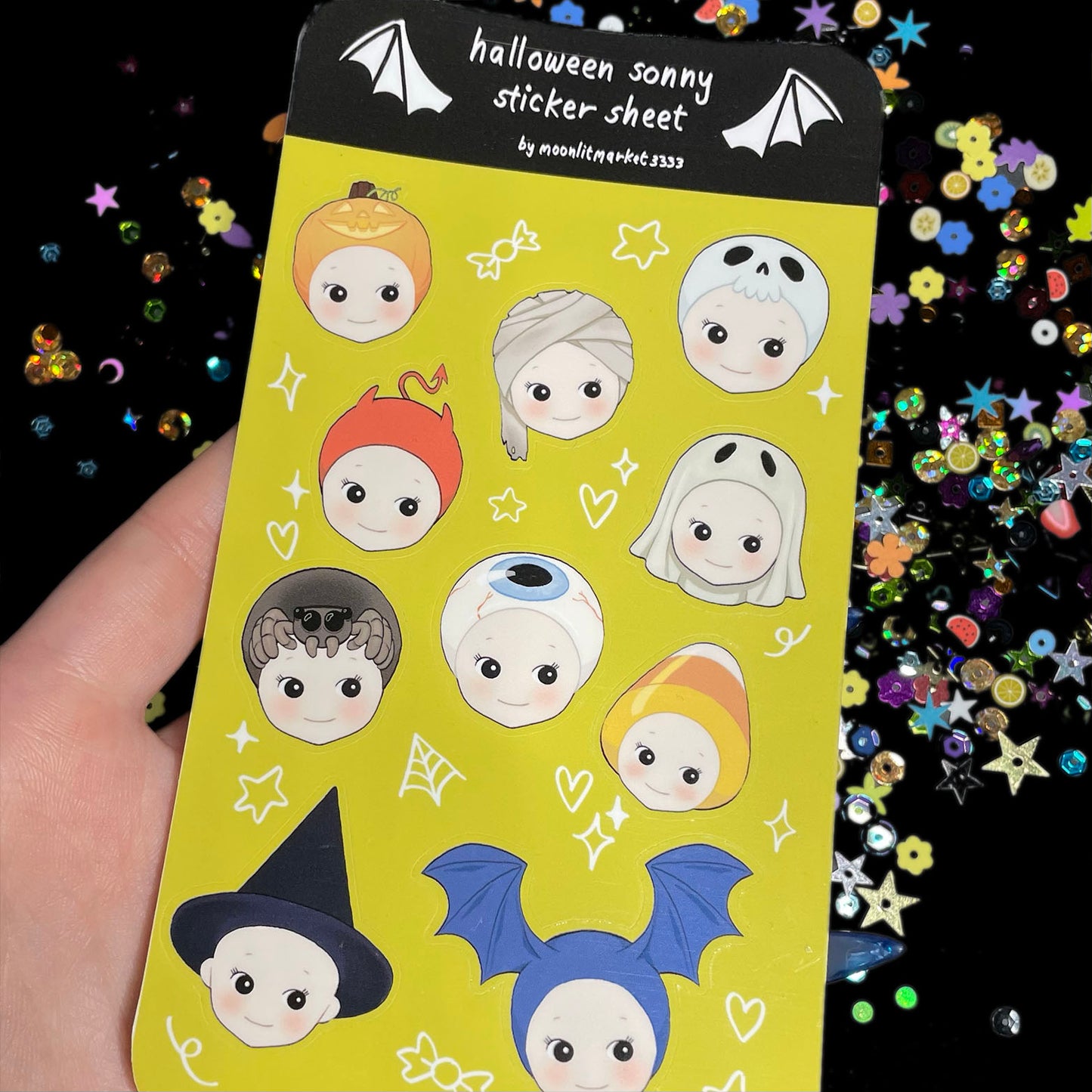 Halloween Sonny Sticker Sheet