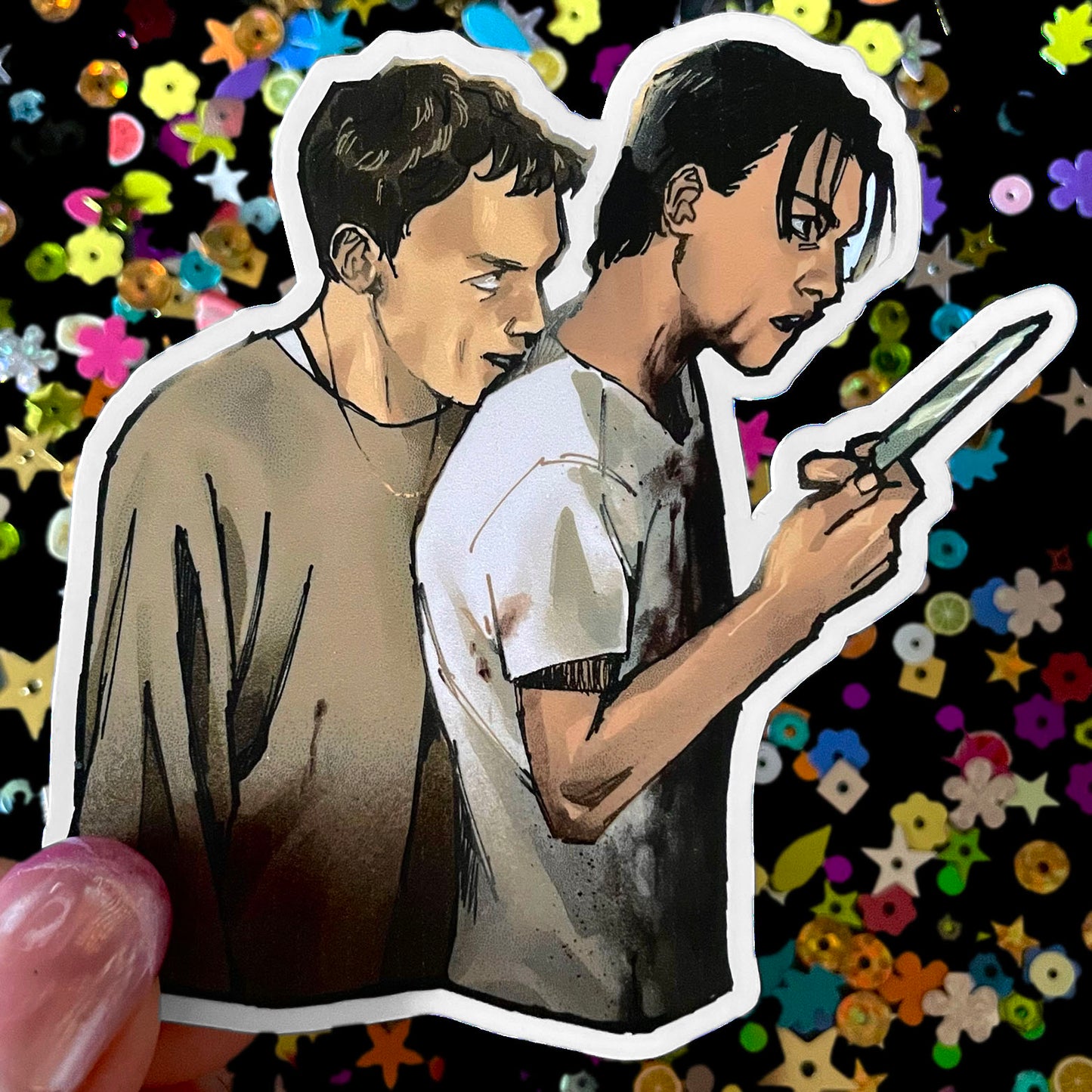 Stu&Billy Sticker