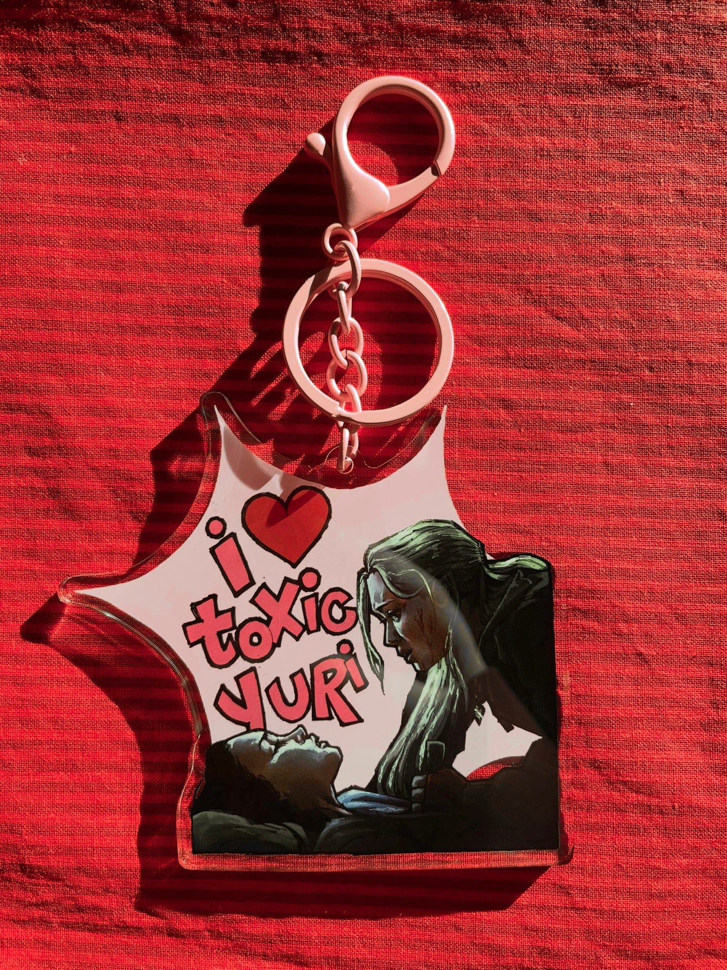 Jennifer&Needy Large Keychain