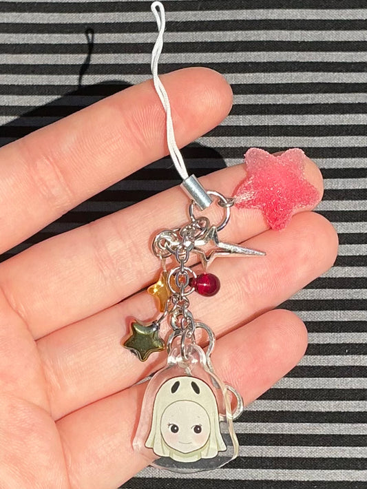 Ghost Sonny Phone Charm
