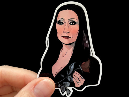 Morticia Sticker