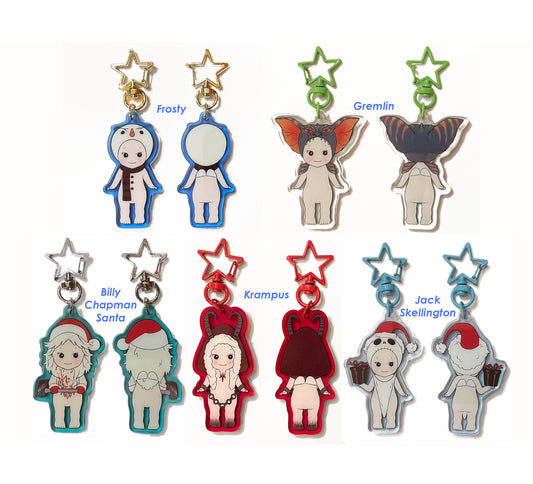 Horror Sonny Keychain Blind Bags: Christmas Edition