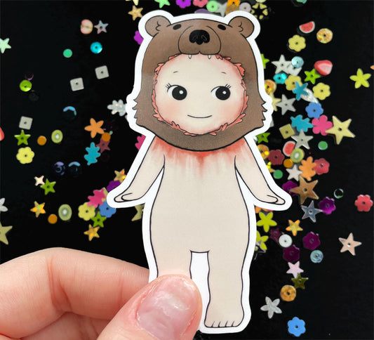 Bear Suit Sonny Sticker