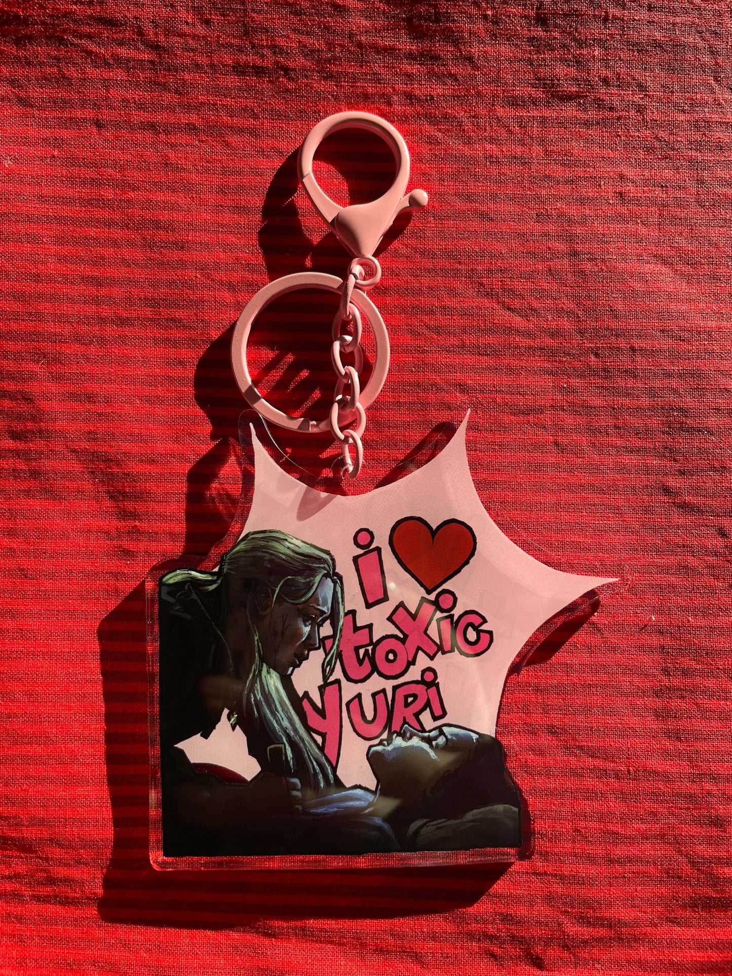 Jennifer&Needy Large Keychain