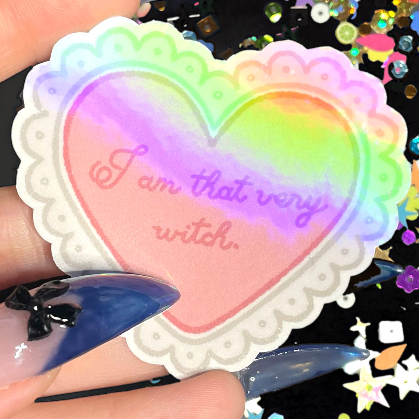 That Very Witch Holographic Sticker