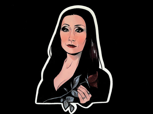 Morticia Sticker
