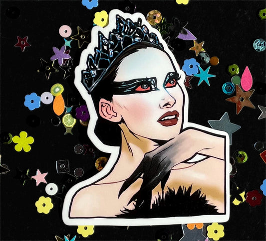 Black Swan 2 Sticker