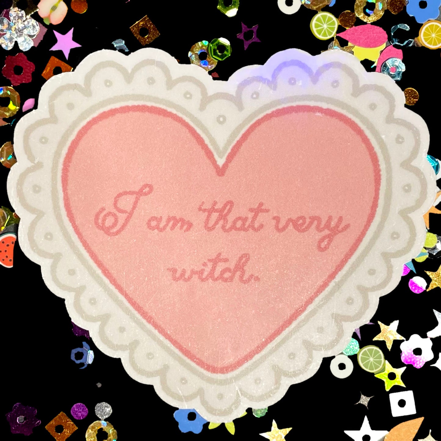 That Very Witch Holographic Sticker