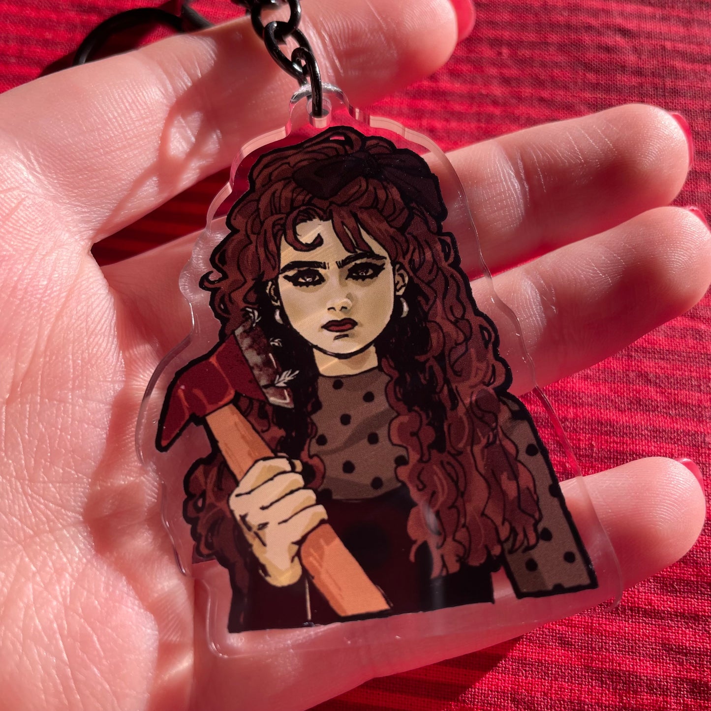 Lisa Axe Keychain
