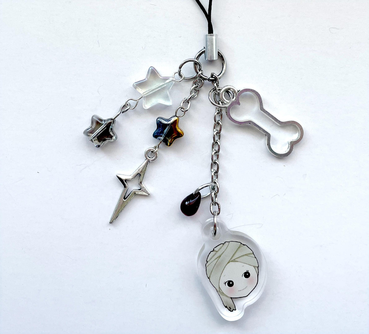 Mummy Sonny Phone Charm