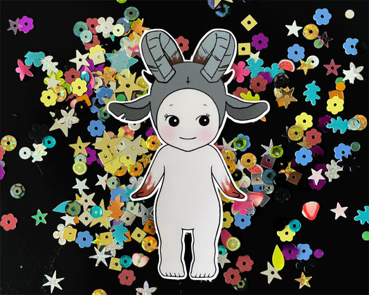 Black Philip Sonny Sticker