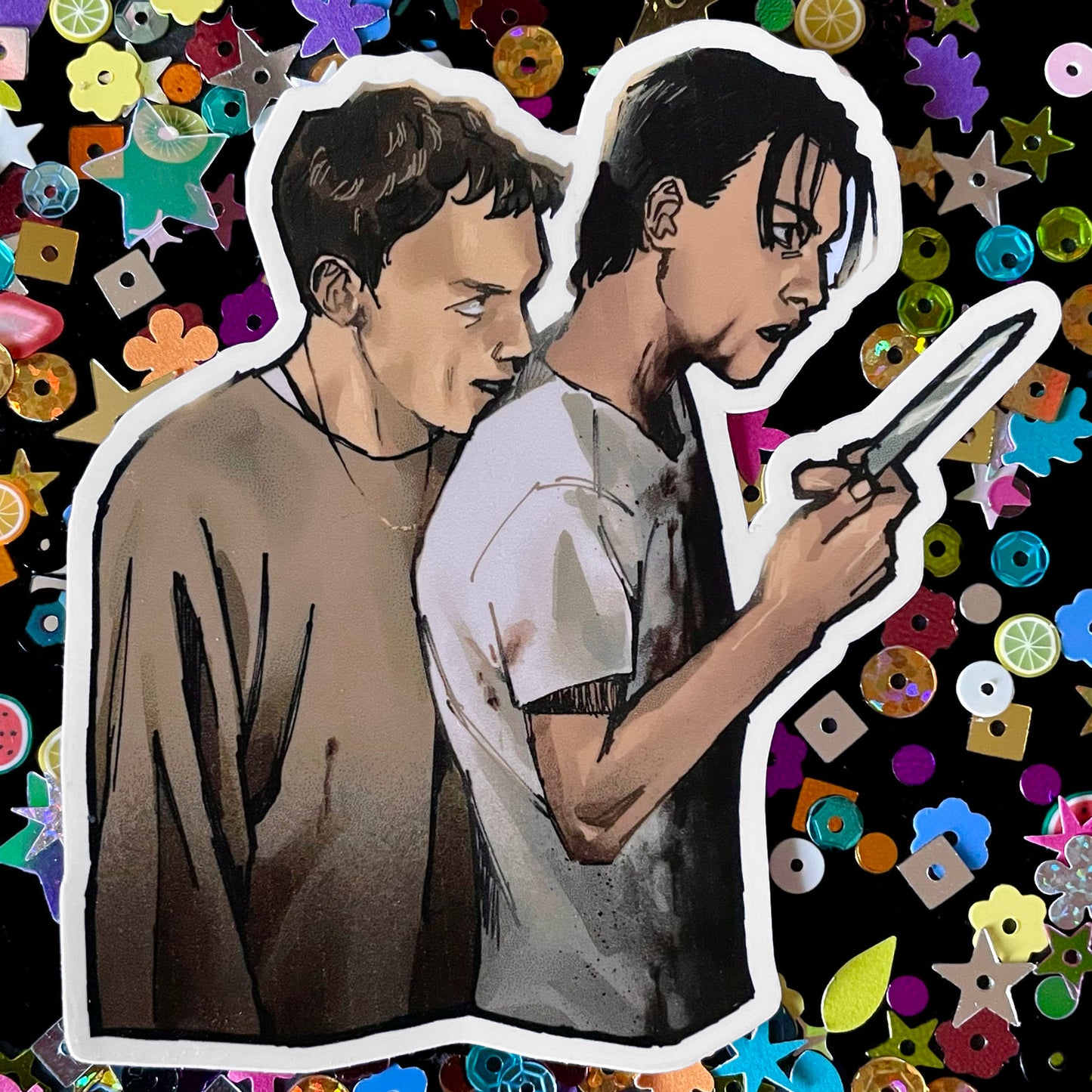 Stu&Billy Sticker
