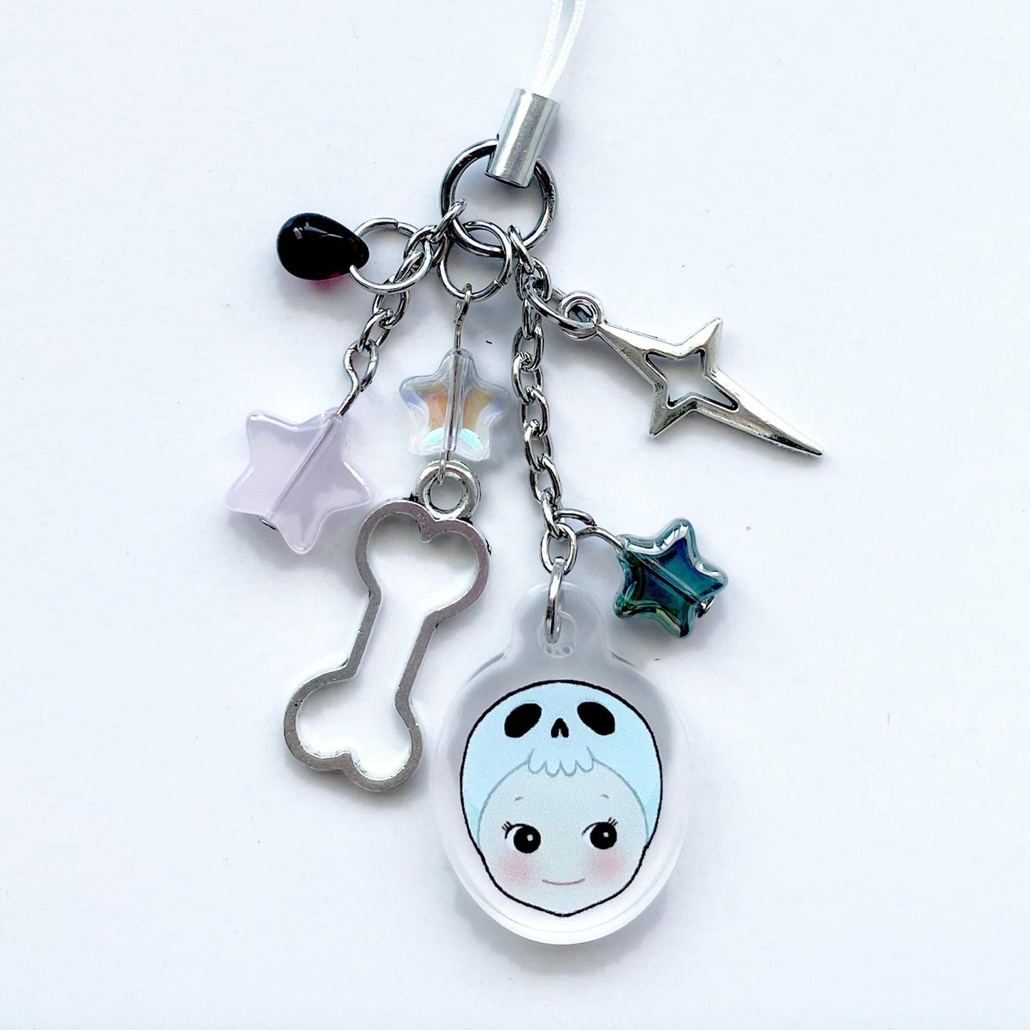 Skeleton Sonny Phone Charm