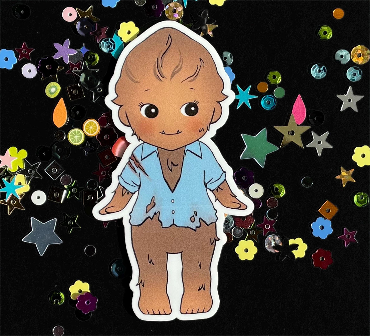 Werewolf Sonny Sticker