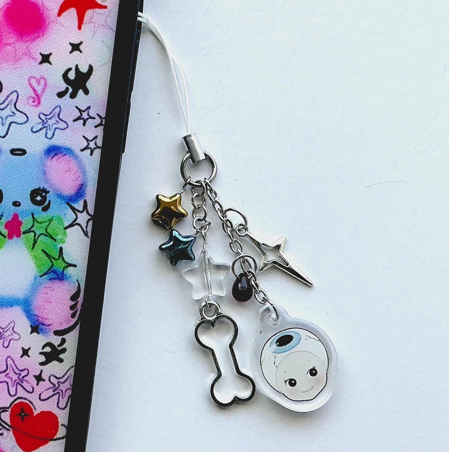 Eyeball Sonny Phone Charm