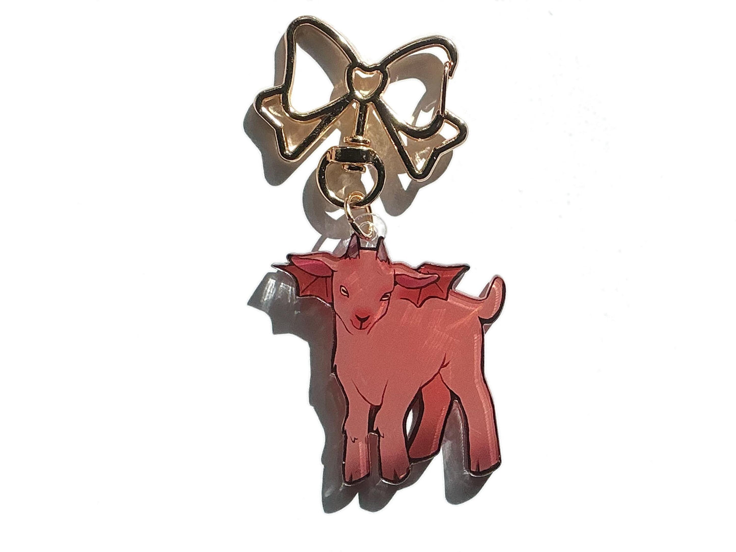 Lamb and Goat Acrylic Earrings