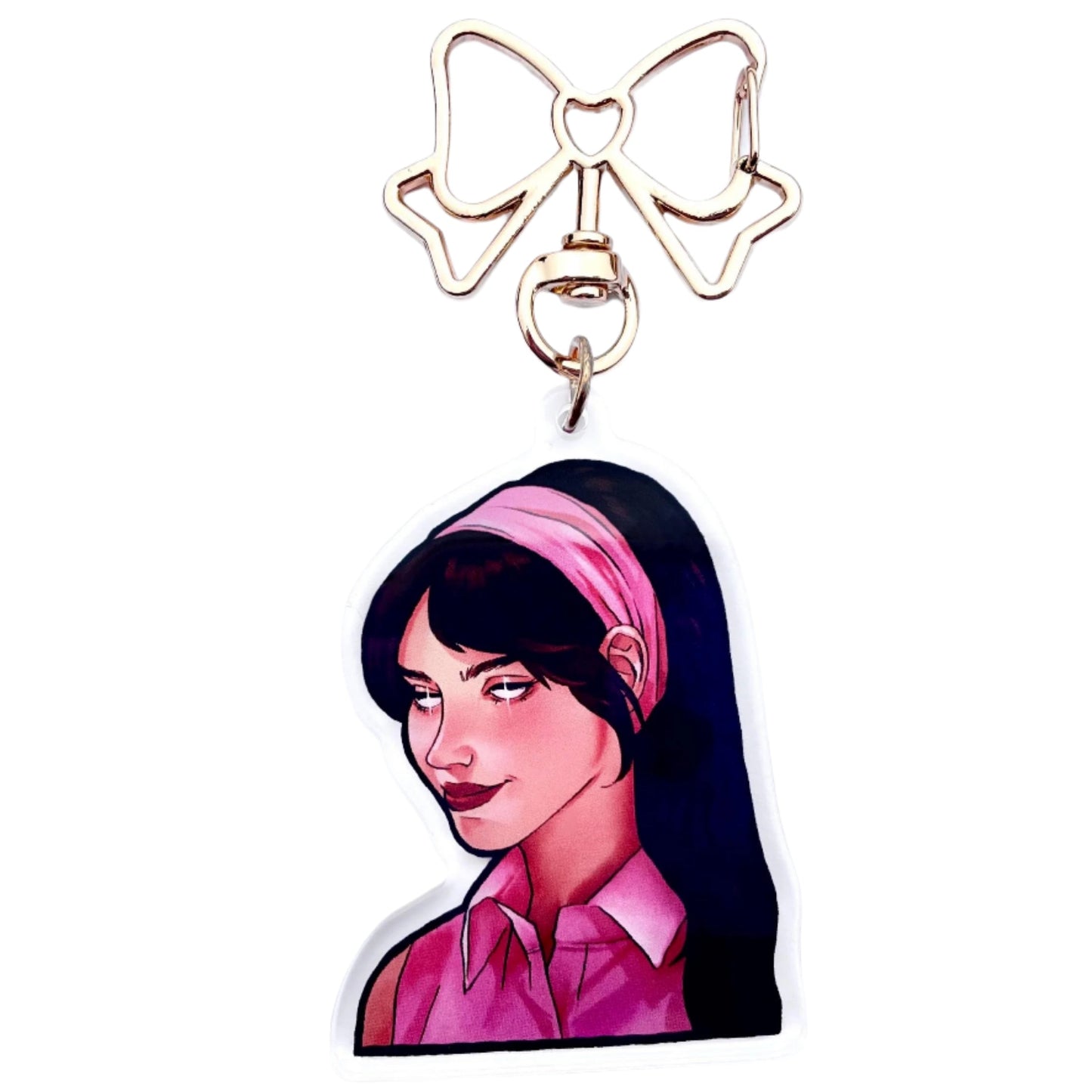 Iris Keychain
