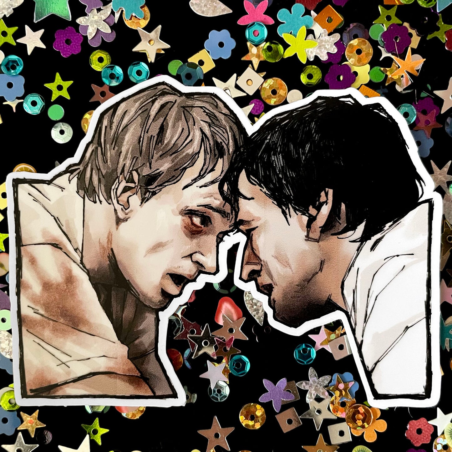 Lawrence & Adam Sticker
