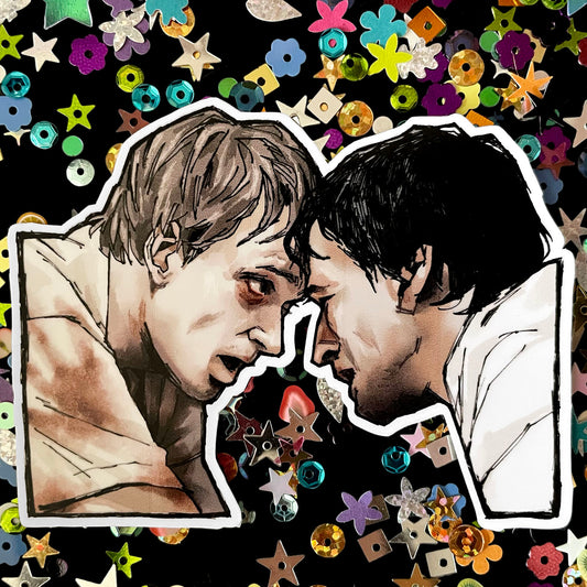 Lawrence & Adam Sticker