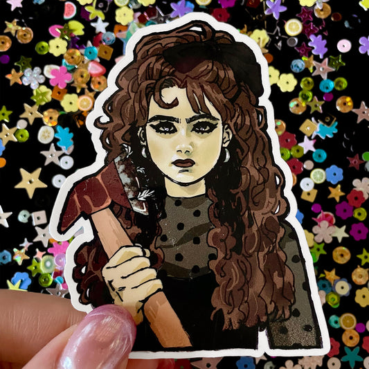 Lisa Axe Sticker