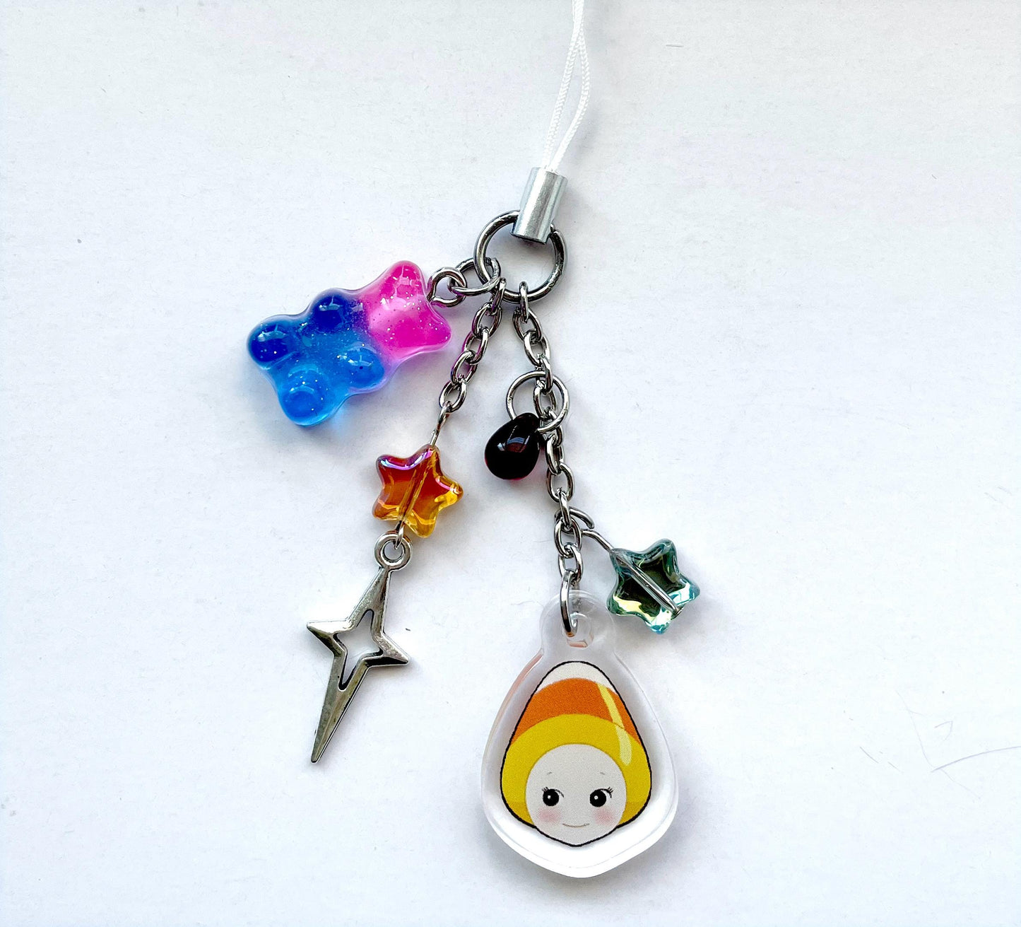 Candy Corn Sonny Phone Charm