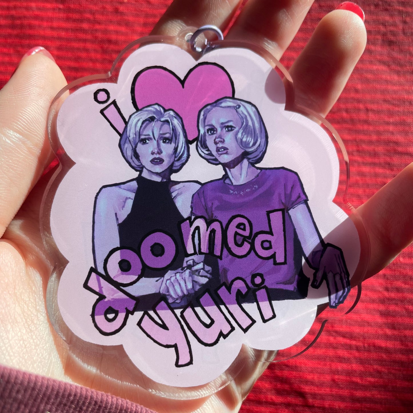 Betty&Rita Large Keychain