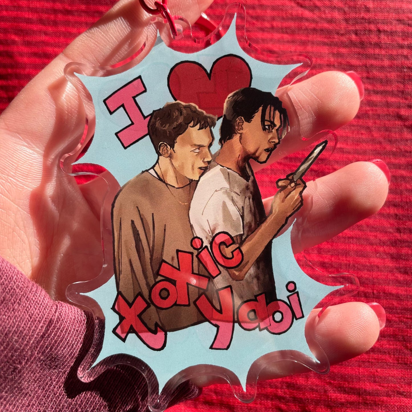 Stu&Billy Large Keychain