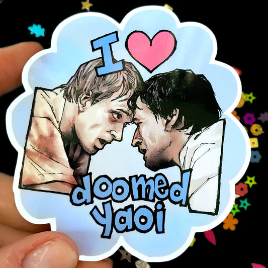 Doomed Yaoi Sticker
