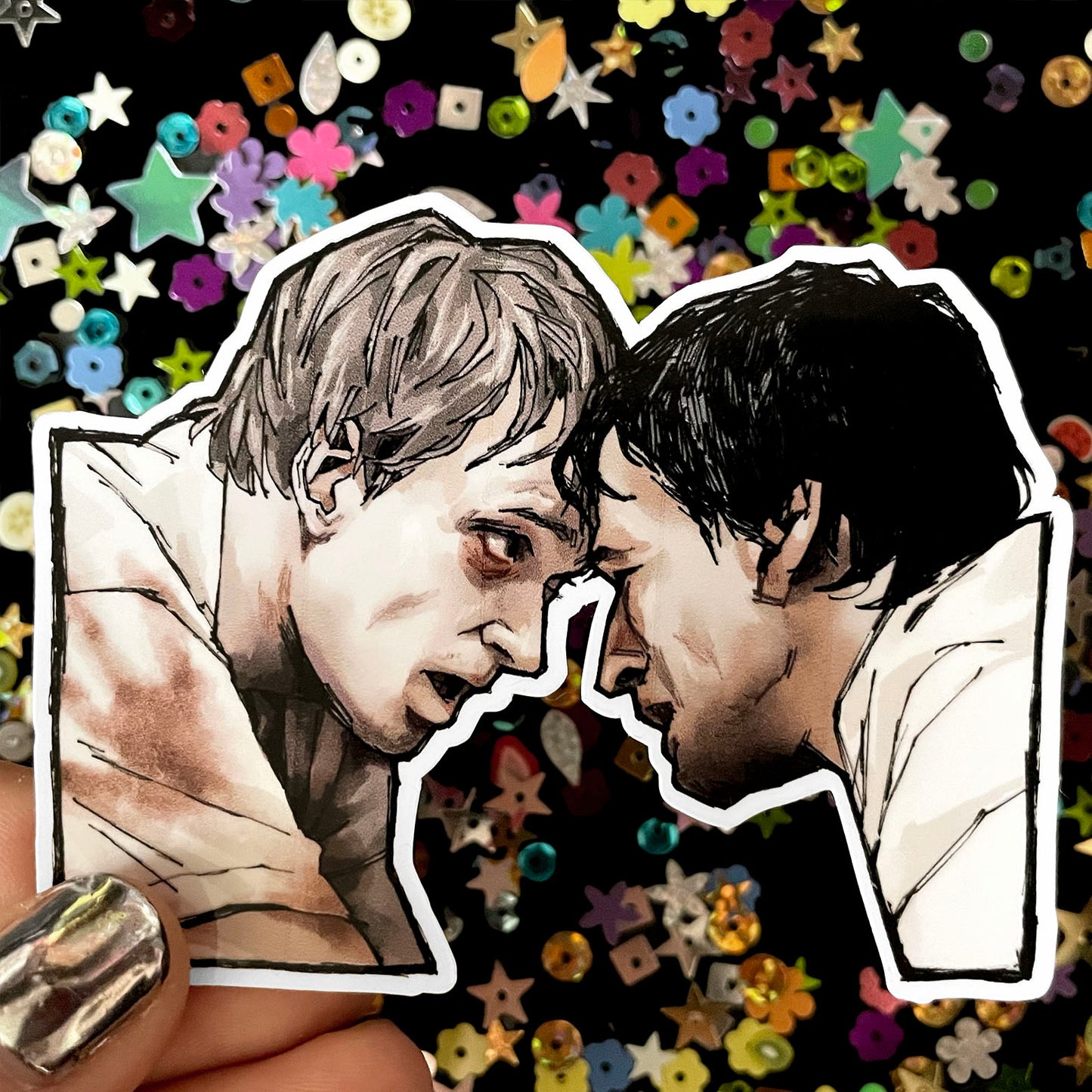 Lawrence & Adam Sticker