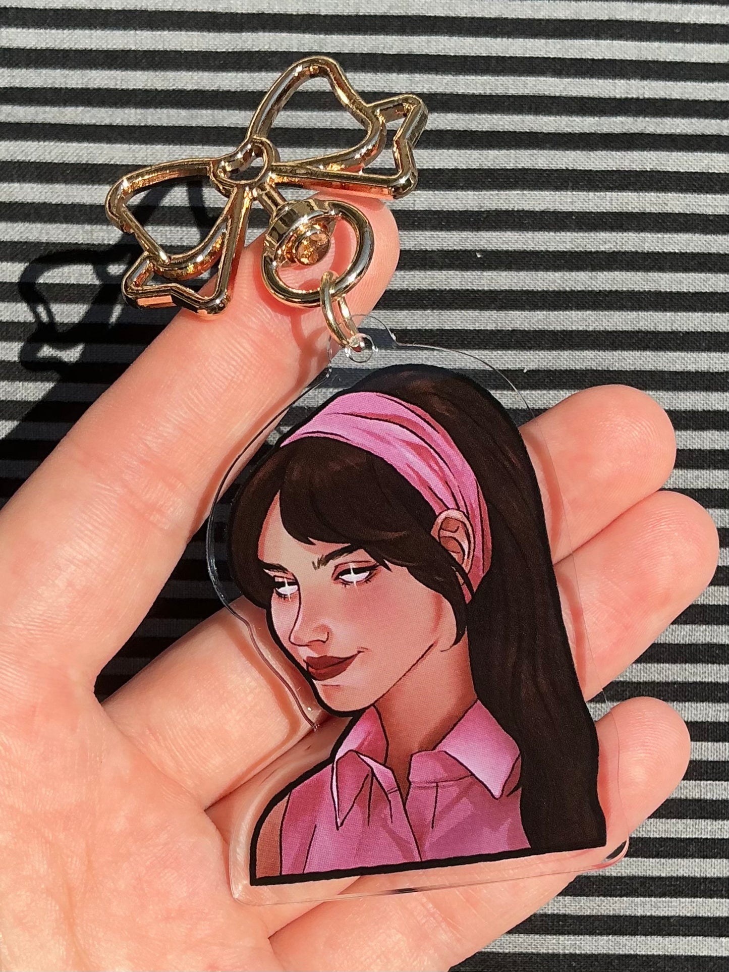 Iris Keychain