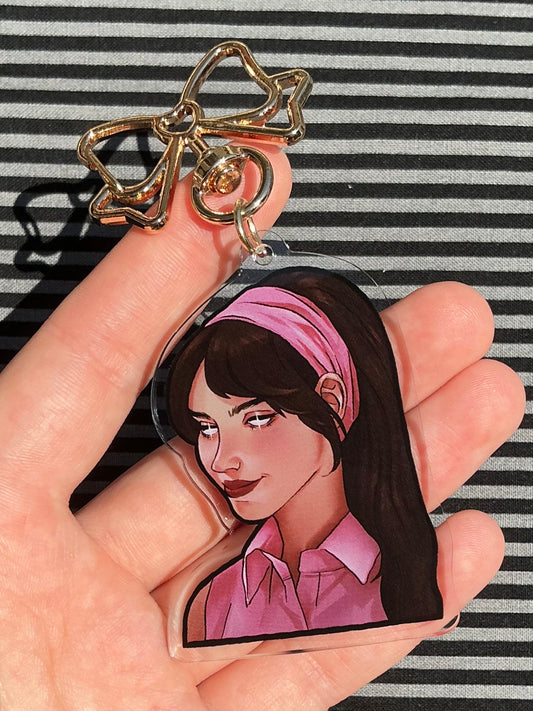 Iris Keychain