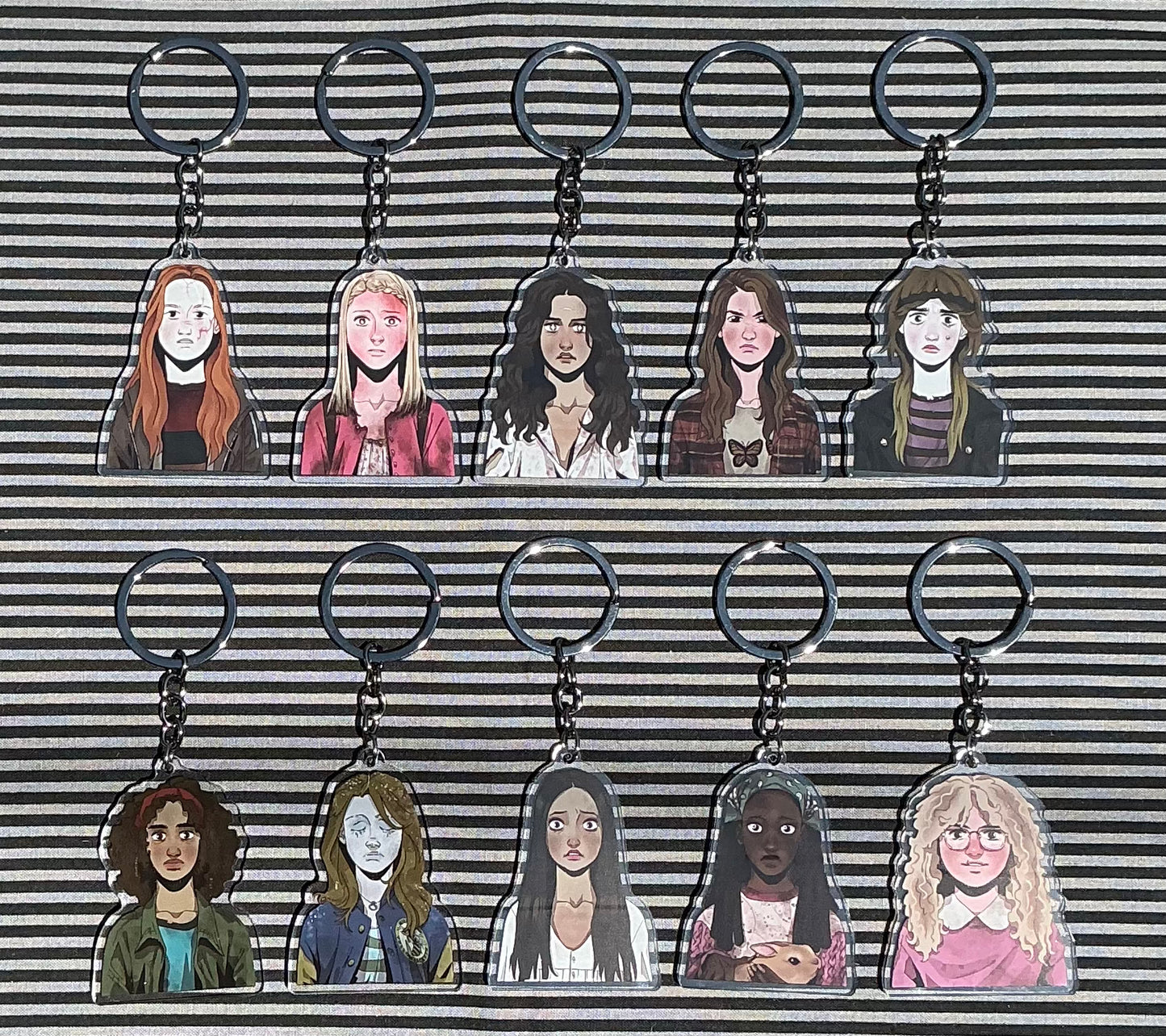 Soccer Team Keychains