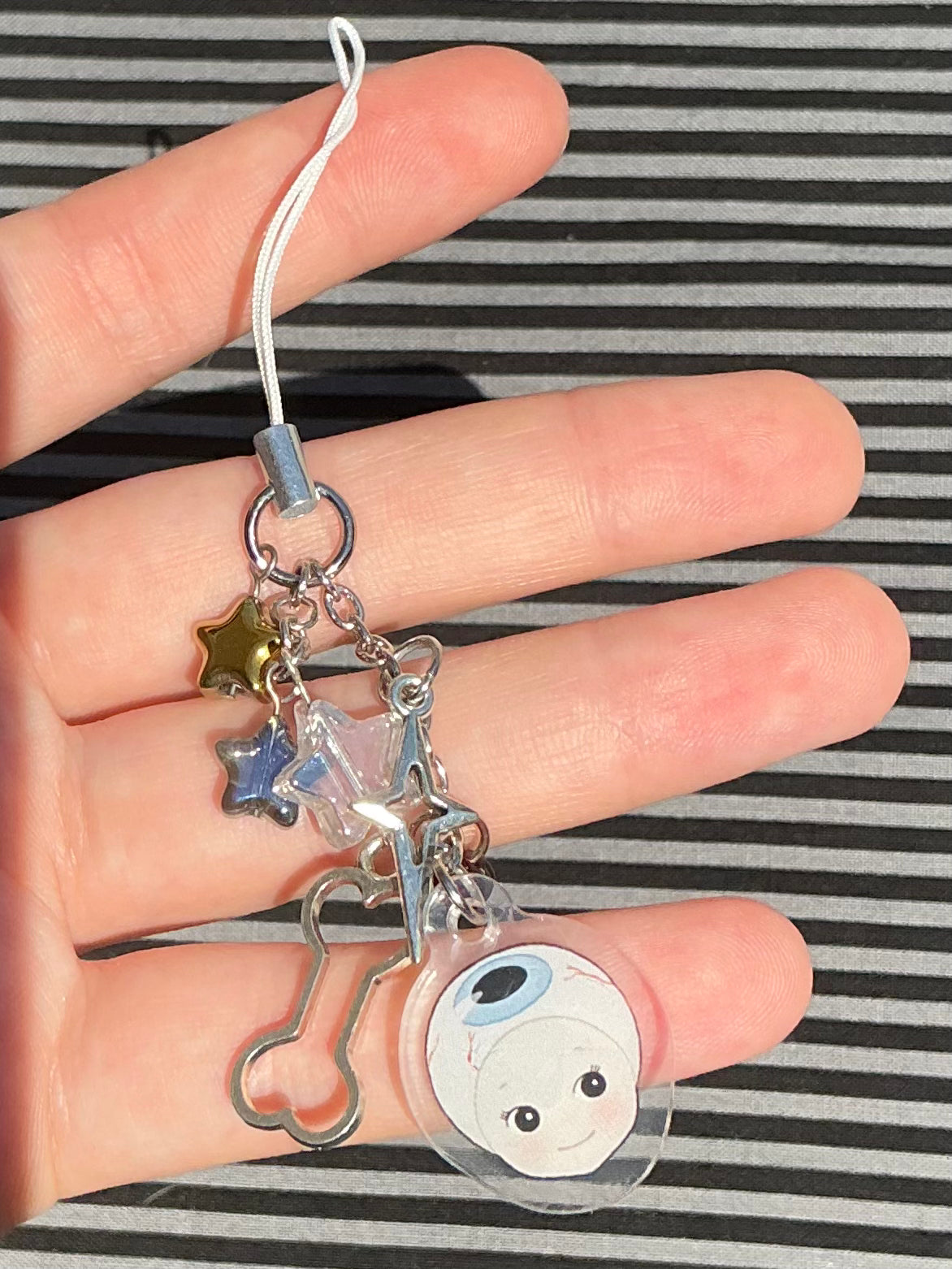Eyeball Sonny Phone Charm