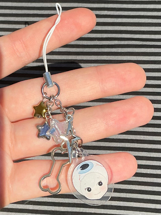 Eyeball Sonny Phone Charm