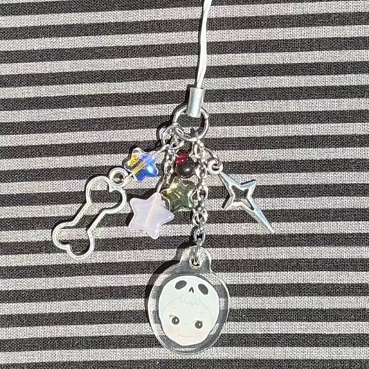 Skeleton Sonny Phone Charm
