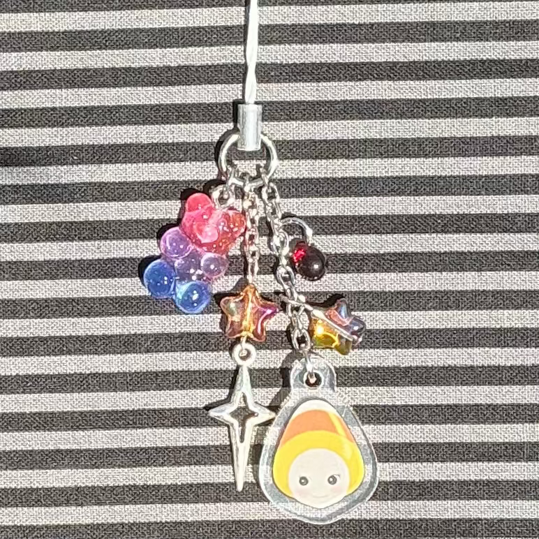Candy Corn Sonny Phone Charm