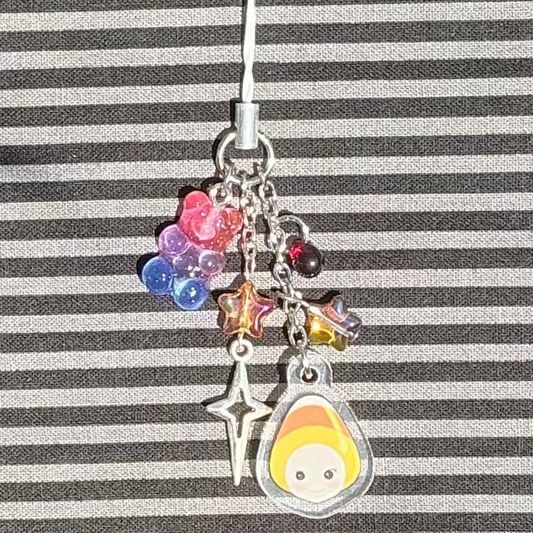 Candy Corn Sonny Phone Charm