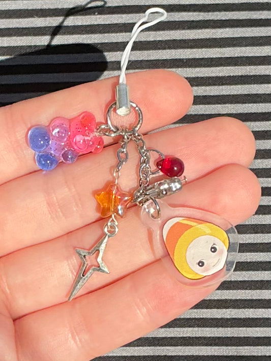 Candy Corn Sonny Phone Charm