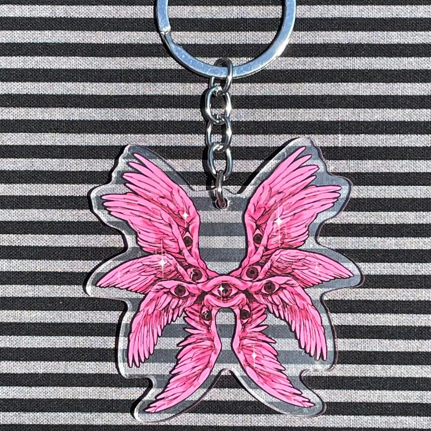 Pink Seraph Keychain
