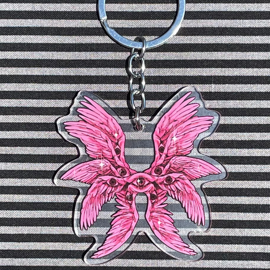 Pink Seraph Keychain