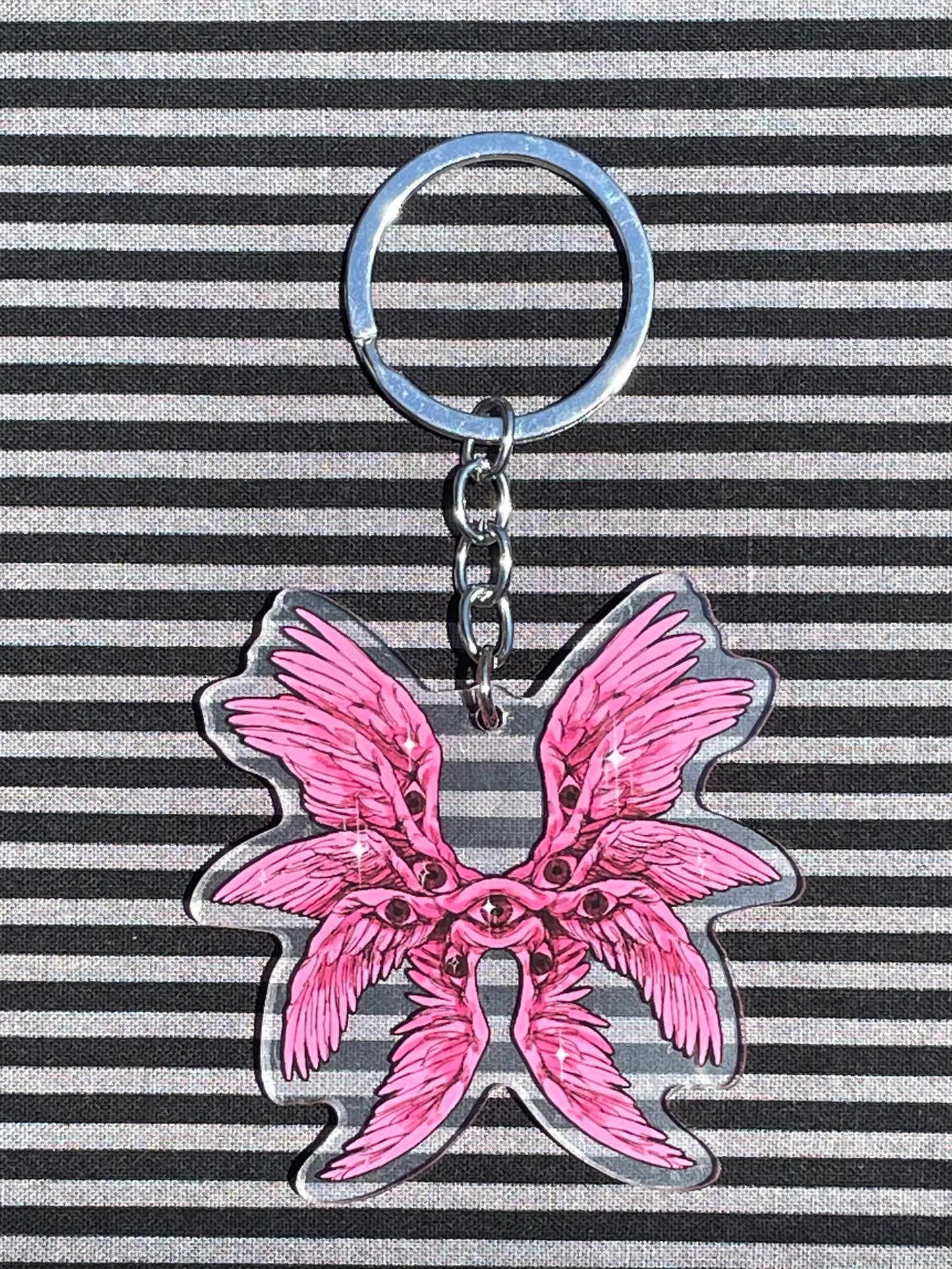 Pink Seraph Keychain