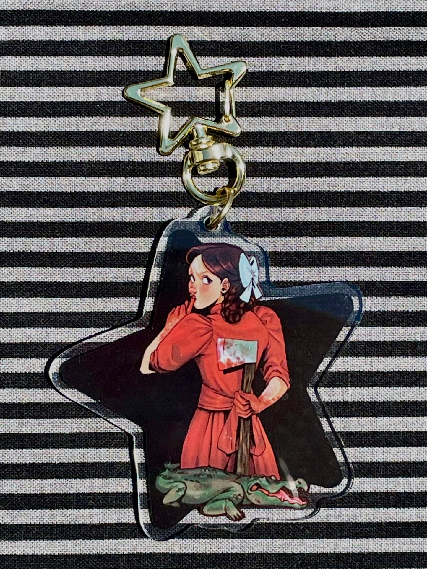 Pearl Keychain