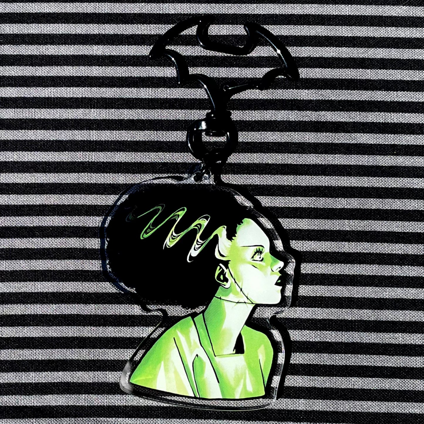 Frankenstein's Bride Keychain