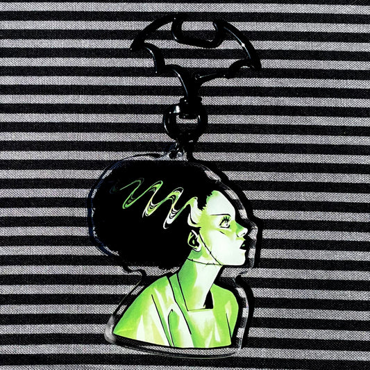 Frankenstein's Bride Keychain