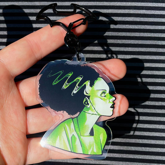 Frankenstein's Bride Keychain