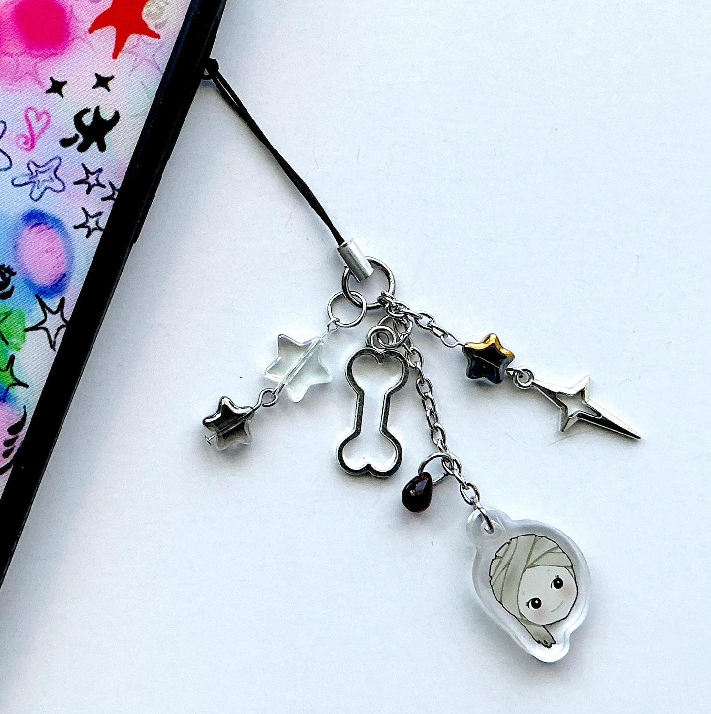 Mummy Sonny Phone Charm