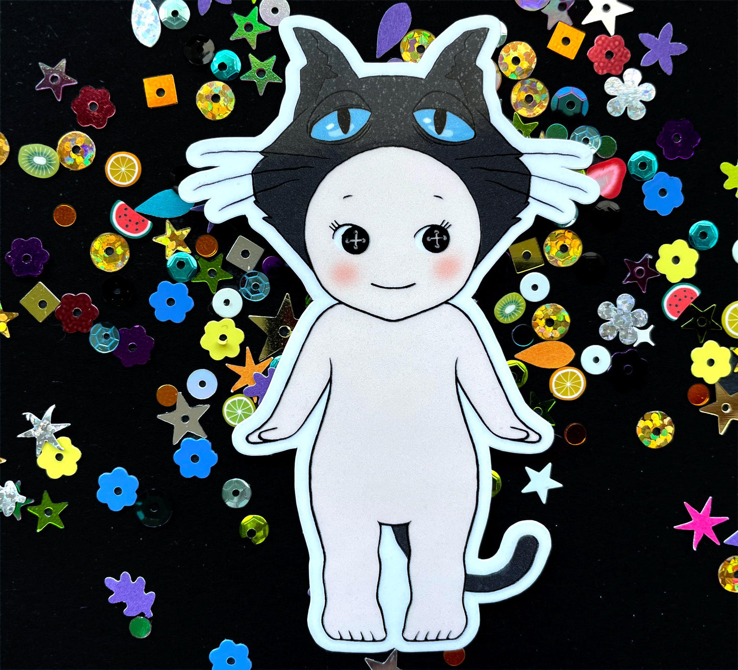 Cat Sonny Sticker