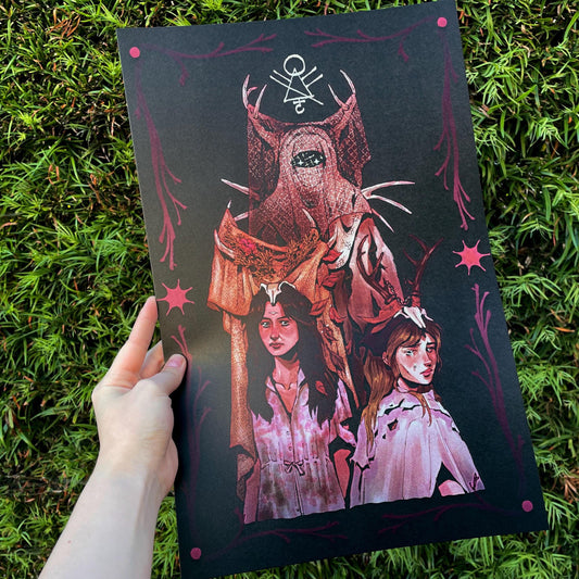 Antler Queen Print